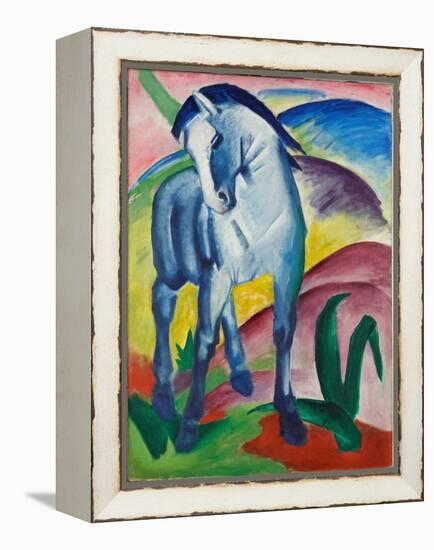 Expressionism - Blue Horse I by Marc, Franz (1880-1916) - Stadtische Galerie Im Lenbachhaus, Munich-Franz Marc-Framed Premier Image Canvas