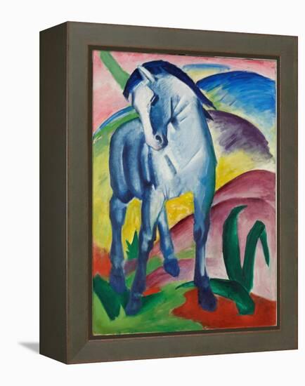 Expressionism - Blue Horse I by Marc, Franz (1880-1916) - Stadtische Galerie Im Lenbachhaus, Munich-Franz Marc-Framed Premier Image Canvas
