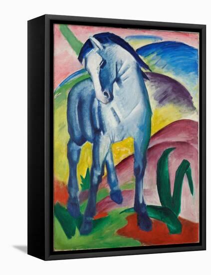 Expressionism - Blue Horse I by Marc, Franz (1880-1916) - Stadtische Galerie Im Lenbachhaus, Munich-Franz Marc-Framed Premier Image Canvas