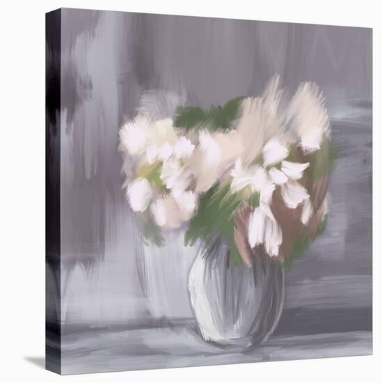 Expressive Bouquet - Bloom-Aria Ellis-Framed Stretched Canvas