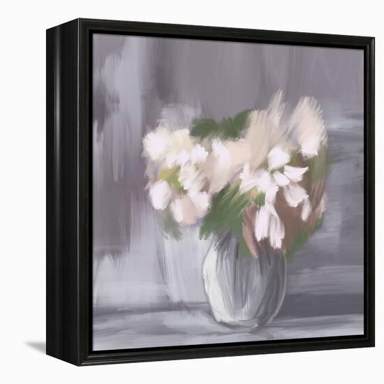 Expressive Bouquet - Bloom-Aria Ellis-Framed Stretched Canvas
