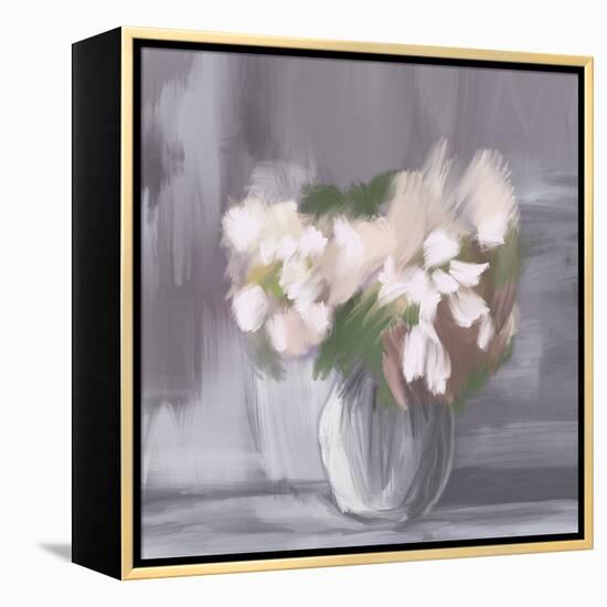 Expressive Bouquet - Bloom-Aria Ellis-Framed Stretched Canvas