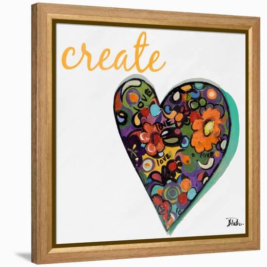 Expressive Heart I-Patricia Pinto-Framed Stretched Canvas