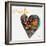 Expressive Heart I-Patricia Pinto-Framed Art Print