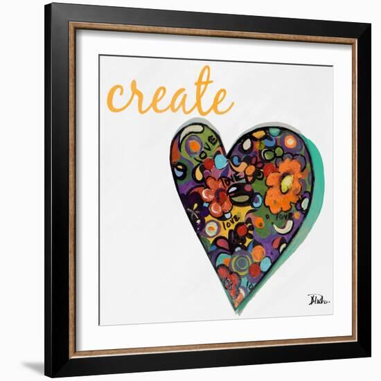 Expressive Heart I-Patricia Pinto-Framed Art Print