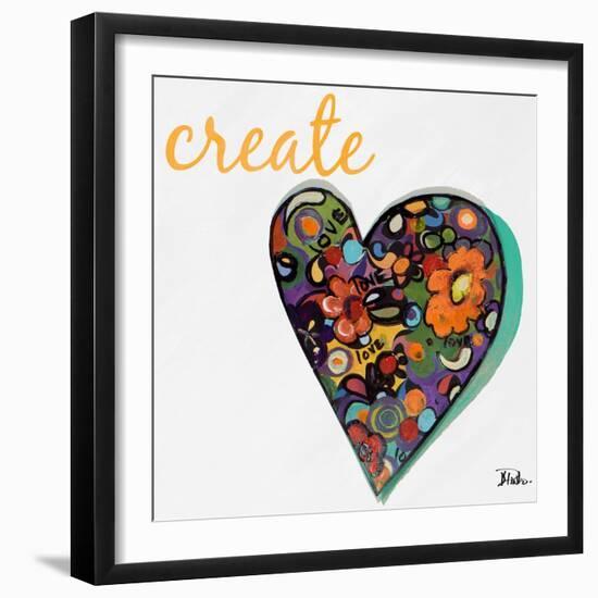 Expressive Heart I-Patricia Pinto-Framed Art Print