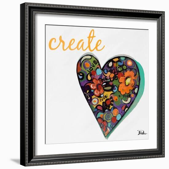 Expressive Heart I-Patricia Pinto-Framed Art Print