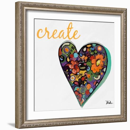 Expressive Heart I-Patricia Pinto-Framed Premium Giclee Print