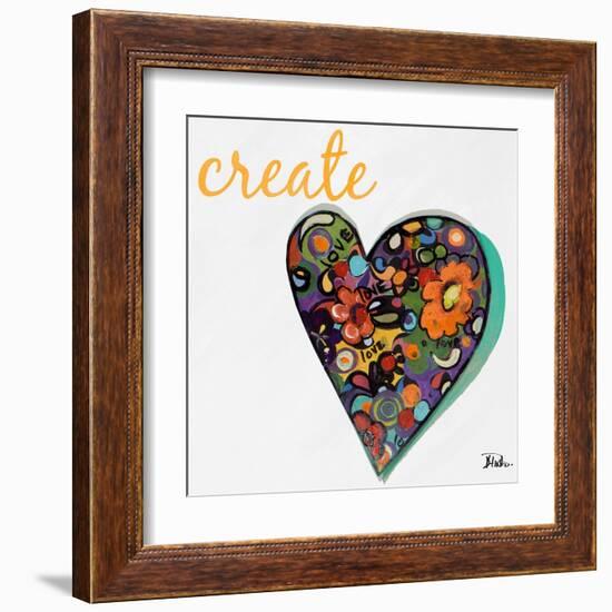 Expressive Heart I-Patricia Pinto-Framed Art Print