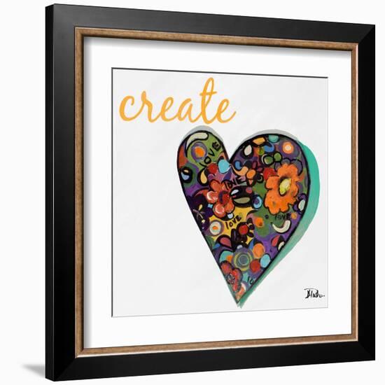 Expressive Heart I-Patricia Pinto-Framed Art Print