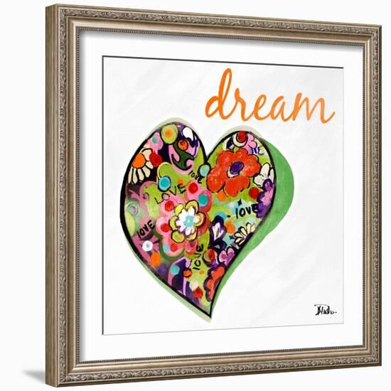 Expressive Heart II-Patricia Pinto-Framed Art Print