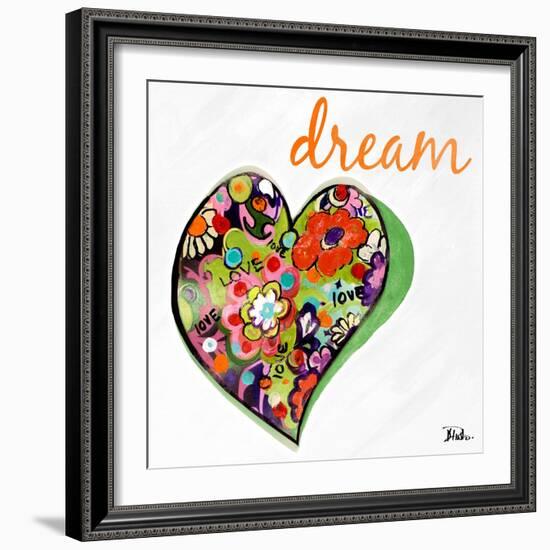 Expressive Heart II-Patricia Pinto-Framed Art Print