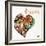 Expressive Heart II-Patricia Pinto-Framed Art Print