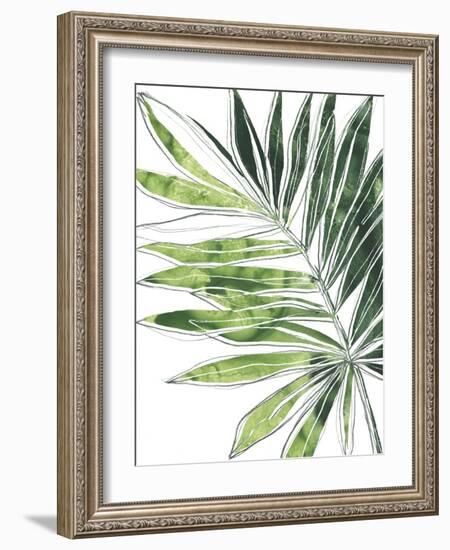 Expressive Palm IV-June Vess-Framed Art Print