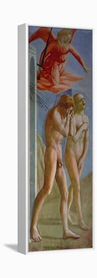 Expulsion from Paradise, 1425-1428-Masaccio-Framed Premier Image Canvas