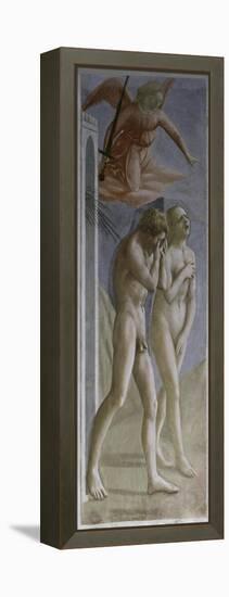 Expulsion from Paradise-Masaccio-Framed Premier Image Canvas