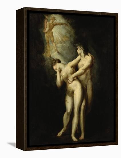 Expulsion from Paradise-Henry Fuseli-Framed Premier Image Canvas