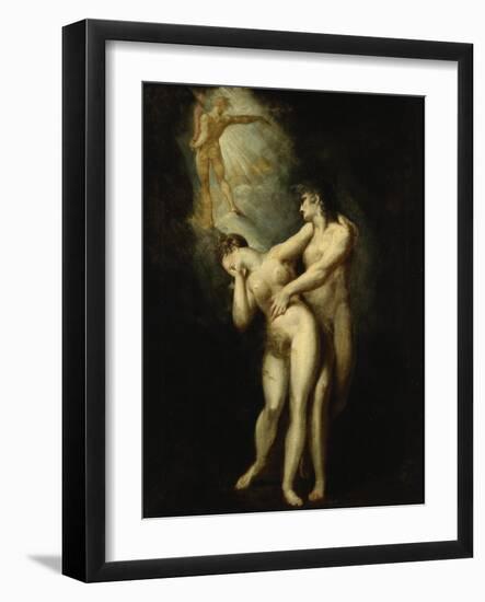 Expulsion from Paradise-Henry Fuseli-Framed Giclee Print
