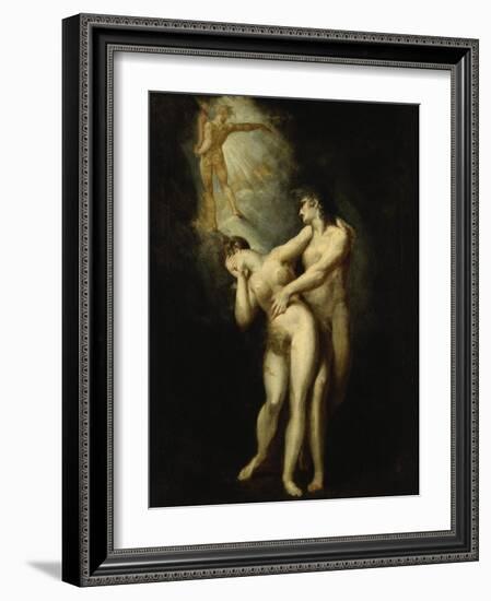 Expulsion from Paradise-Henry Fuseli-Framed Giclee Print