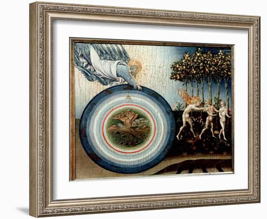 Expulsion from Paradise-Giovanni di Paolo-Framed Giclee Print