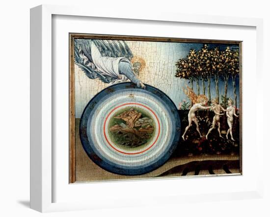 Expulsion from Paradise-Giovanni di Paolo-Framed Giclee Print