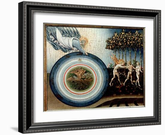 Expulsion from Paradise-Giovanni di Paolo-Framed Giclee Print
