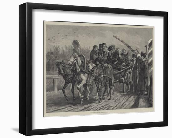 Expulsion of Jews from Eastern Roumelia-Johann Nepomuk Schonberg-Framed Giclee Print