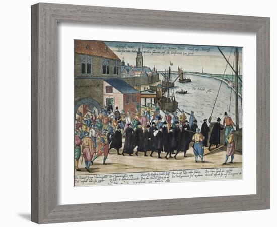 Expulsion of the Jesuits-null-Framed Giclee Print