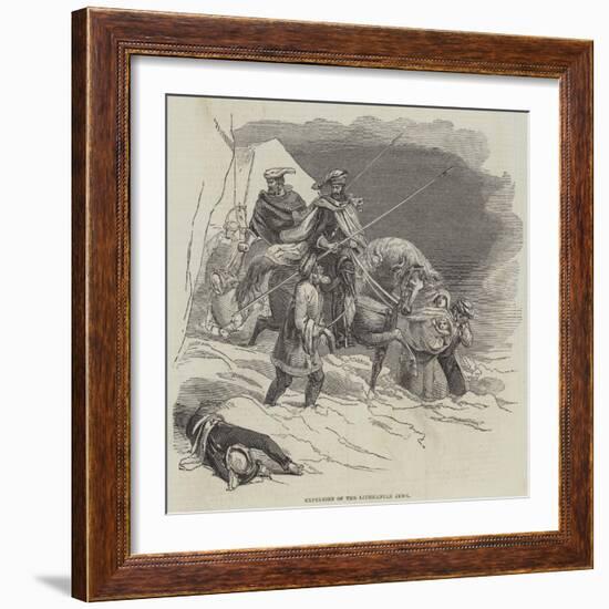 Expulsion of the Lithuanian Jews-null-Framed Giclee Print