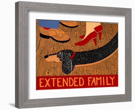 Extended Family-Stephen Huneck-Framed Giclee Print