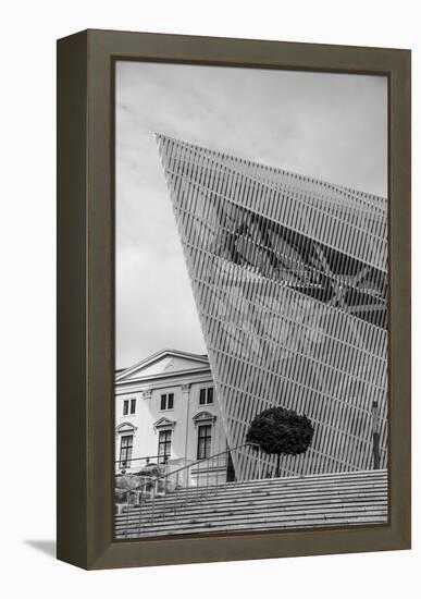 Extension by Daniel Libeskind, Militarhistorische Museum, Dresden, Saxony, Germany-Jon Arnold-Framed Premier Image Canvas