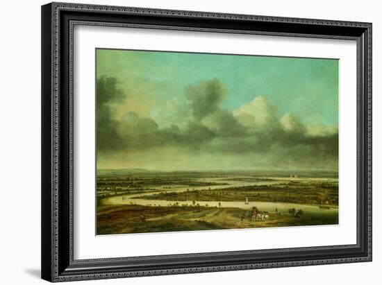 Extensive Landscape, 1665-Phillips de Koninck-Framed Giclee Print