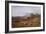 Extensive Landscape with a Shepherd and his Flock of Sheep, Surrey-George Shalders-Framed Giclee Print