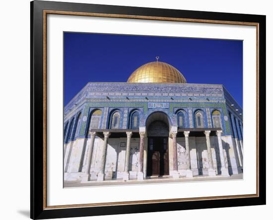 Exterior and Front View of Dome of the Rock-Jim Zuckerman-Framed Photographic Print