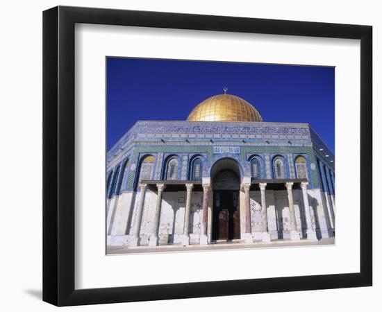 Exterior and Front View of Dome of the Rock-Jim Zuckerman-Framed Photographic Print