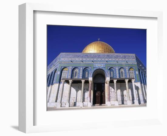 Exterior and Front View of Dome of the Rock-Jim Zuckerman-Framed Photographic Print