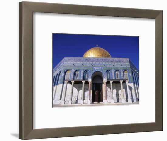 Exterior and Front View of Dome of the Rock-Jim Zuckerman-Framed Photographic Print