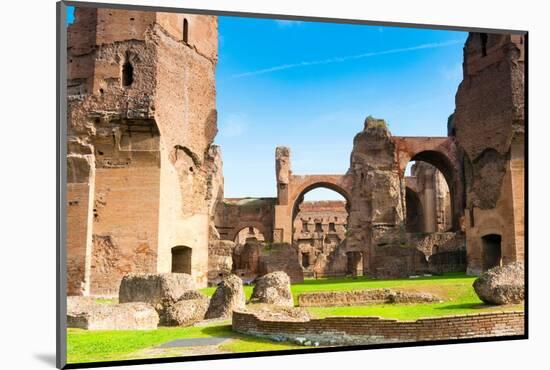 Exterior, Baths of Caracalla, UNESCO World Heritage Site, Rome, Latium (Lazio), Italy, Europe-Nico Tondini-Mounted Photographic Print