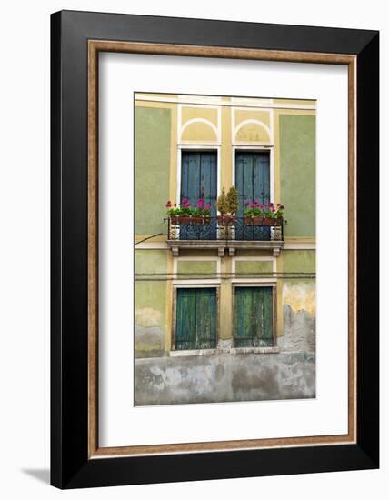 Exterior Detail of a House in Venice, Italy-David Noyes-Framed Photographic Print