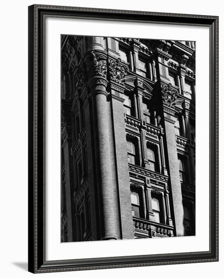 Exterior Detail of the Potter Building-Karen Tweedy-Holmes-Framed Photographic Print