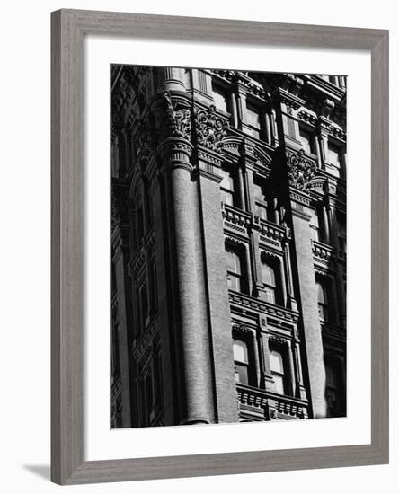 Exterior Detail of the Potter Building-Karen Tweedy-Holmes-Framed Photographic Print