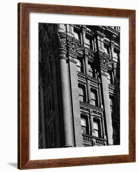 Exterior Detail of the Potter Building-Karen Tweedy-Holmes-Framed Photographic Print