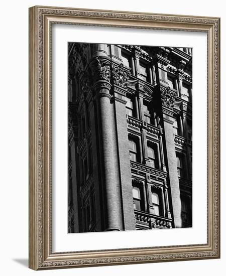 Exterior Detail of the Potter Building-Karen Tweedy-Holmes-Framed Photographic Print