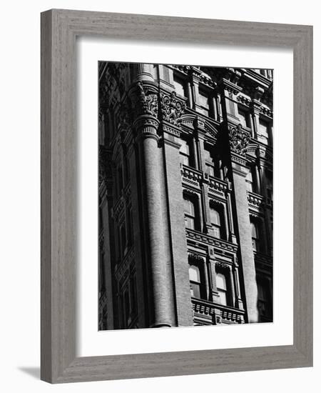 Exterior Detail of the Potter Building-Karen Tweedy-Holmes-Framed Photographic Print