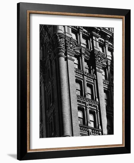 Exterior Detail of the Potter Building-Karen Tweedy-Holmes-Framed Photographic Print