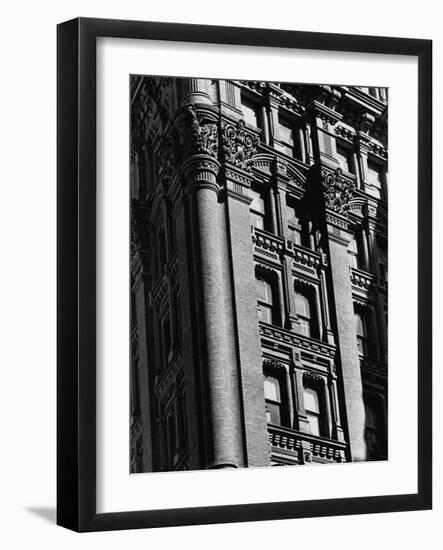 Exterior Detail of the Potter Building-Karen Tweedy-Holmes-Framed Photographic Print