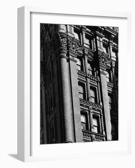 Exterior Detail of the Potter Building-Karen Tweedy-Holmes-Framed Photographic Print