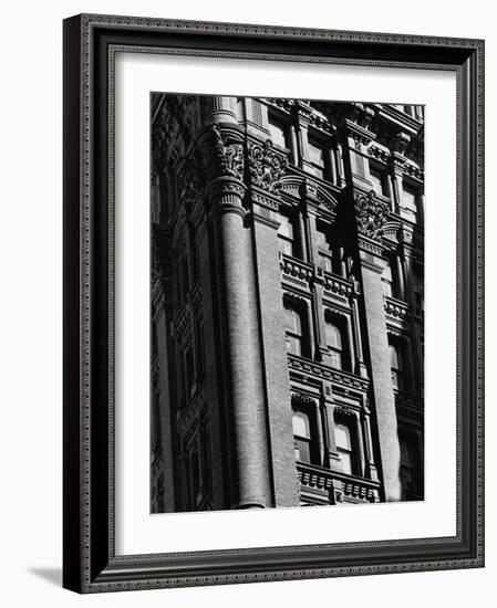 Exterior Detail of the Potter Building-Karen Tweedy-Holmes-Framed Photographic Print