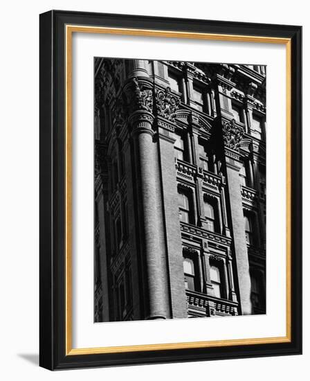 Exterior Detail of the Potter Building-Karen Tweedy-Holmes-Framed Photographic Print