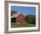 Exterior of a Large Barn, Typical of the Region, on a Farm in Vermont, New England, USA-Fraser Hall-Framed Photographic Print